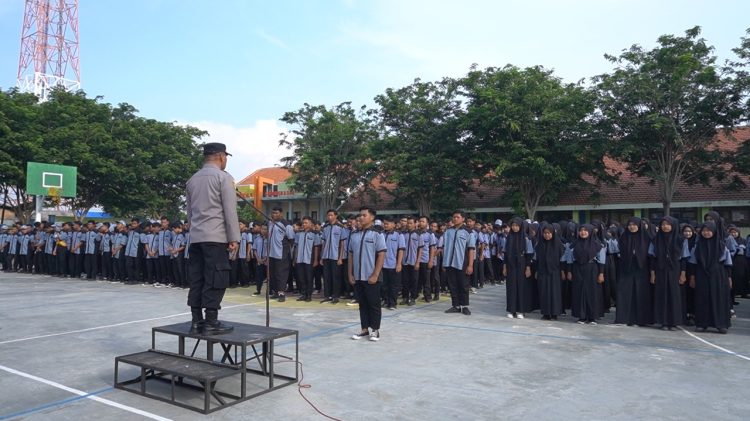 Apel pelajar dalam rangka antisipasi Kenakalan Remaja dan adanya ganster yang berkembang di masyarakat