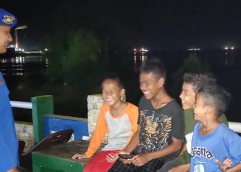 Satuan Polair Polres Bangka Barat Laksanakan kegiatan patroli rutin dalam rangka menjaga kamtibmas