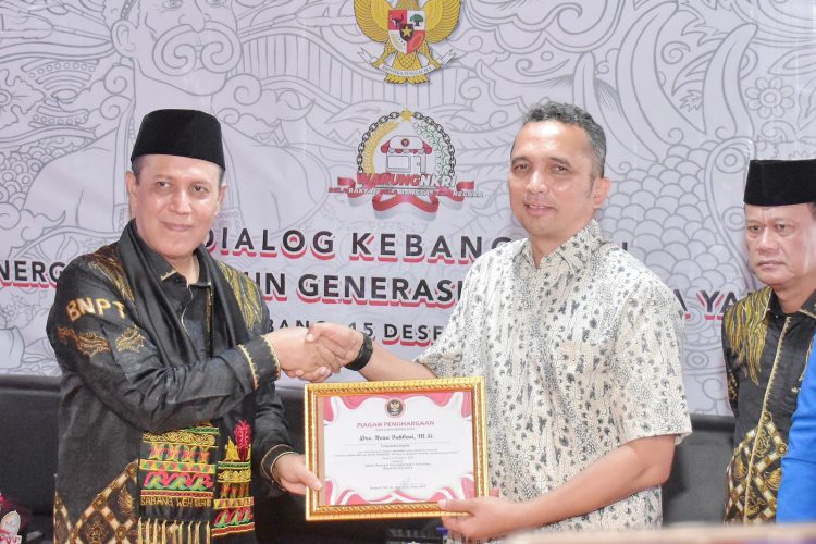 Warung NKRI diresmikan langsung oleh Kepala BNPT RI Boy Rafly Amar