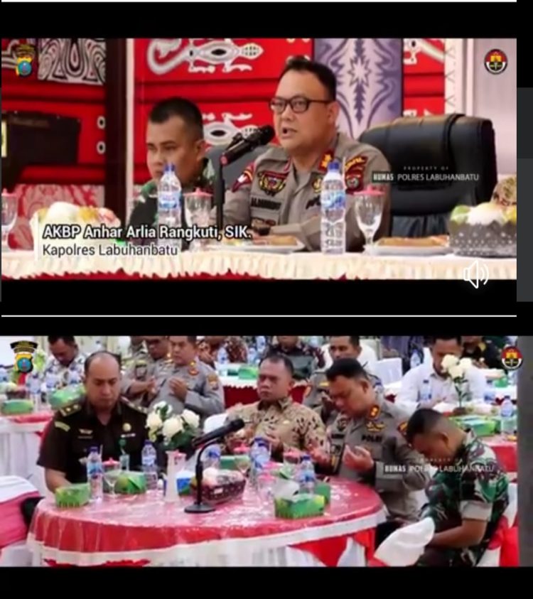 Apel sinergi tiga pilar dilaksanakan secara virtual di pimpin oleh Gubernur Sumut diwakili kadishub Suprayanto, Pangdam 01/BB diwakili kasdam 01/BB Brigjend TNI Rifky Nawawi, Kapolda Sumut diwakili Wakapolda