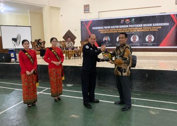 Bidhumas Polda Kaltim Laksanakan Sosialisasi tentang pentingnya bijak dalam bermedia sosial di Politeknik Negeri Samarinda