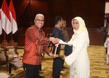 Pemerintah Kabupaten Nagan Raya terima Penghargaan dari Menteri Keuangan Republik Indonesia atas Keberhasilan Menyusun dan Menyajikan Laporan Keuangan Tahun 2021