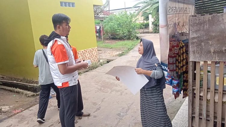 Dewan Pengurus Cabang Partai Keadilan Sejahtera (DPC-PKS) Kecamatan Kemuning menyelenggarakan kegiatan PKS Menyapa di Kelurahan Ario Kemuning