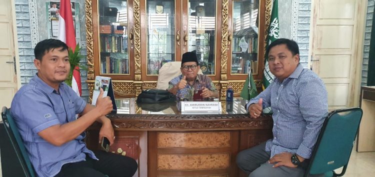 Dit Intelkam Polda Sumsel bersilaturahmi ke Sekretariat PWNU Sumsel