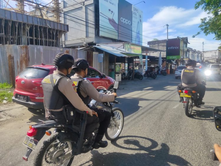 Tim Patroli Presisi Polres Aceh Barat gencar melaksanakan patroli di seputaran kota Meulaboh