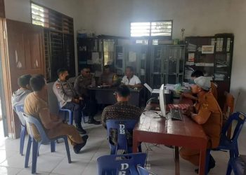 Kasat Binmas Polres Dairi AKP Yan Heriadi Ujung Melaksanakan Kegiatan PRE - EMTIF Guna Membangun daya cegah dan tangkal masyarakat dari gangguan kelompok radikal dan intoleransi