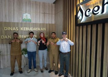 Lembaga Internasional Canopy Planet dan Yayasan Hutan, Alam dan Lingkungan (HaKA) melakukan pertemuan dengan Dinas Kebudayaan dan Pariwisata Aceh