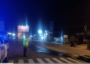 Kegiatan Blue Light Patrol di Seputaran Kota Sidikalang