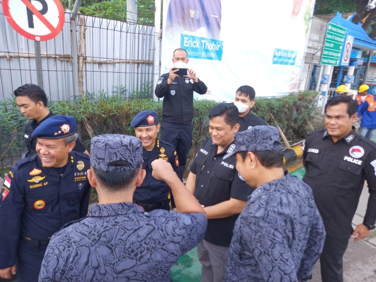 Ditresnarkoba Polda Sumsel gelar Apel patroli sinergitas Polda Sumsel, Kanwil DJBCSumbagtim, BNNP Sumsel, lanal TNI AL Palembang dalam rangka pemberantasan narkoba
