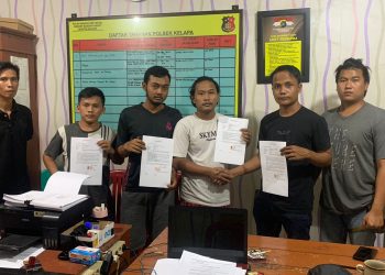 Polsek Kelapa Polres Bangka Barat Berhasil Menyelesaikan Dugaan Tindak Pidana Pencurian Dengan Pemberatan