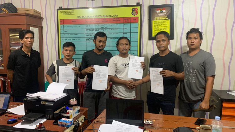 Polsek Kelapa Polres Bangka Barat Berhasil Menyelesaikan Dugaan Tindak Pidana Pencurian Dengan Pemberatan