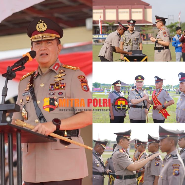 Kapolda Riau Irjen Pol Mohammad Iqbal dalam pidato saat Pelantikan dan Pengambilan Sumpah Diktukba (Pendidikan Pembentukan Bintara) Polri Gelombang II TA 2022