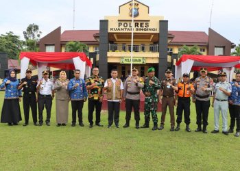 Polres Kuansing menggelar Operasi Lilin Lancang Kuning Tahun 2022 yang dilaksanakan selama 11 hari dimulai dari tanggal 23 Desember 2022 sampai 2 Januari 2023
