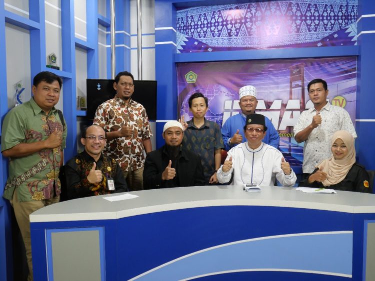Subdit V (Kamsus) Dit Intelkam Polda Sumsel bekerjasama dengan Inmas TV mengadakan Talkshow bersama tokoh agama dan mantan narapidana teroris