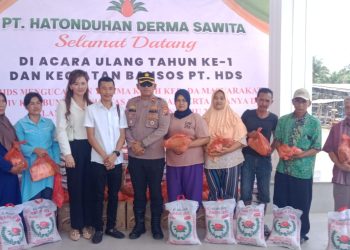 Acara syukuran ulang tahun ke 1 PT. HDS (Hatonduhan Dearma Sawita)