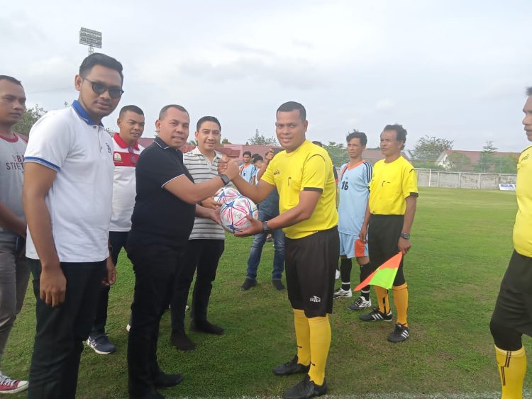 Muara Batu Cup satu 2022 di bukakan oleh Anggota DPR RI Muslim S Hi MM