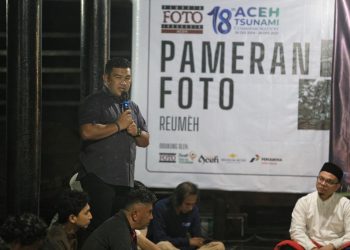Kadisbudpar Aceh Almuniza saat menghadiri undangan doa bersama dengan tema 'Rindu dan Doa Kami Tak Pernah Berhenti' yang dipandu oleh Ustaz Nurchalis Muchtar