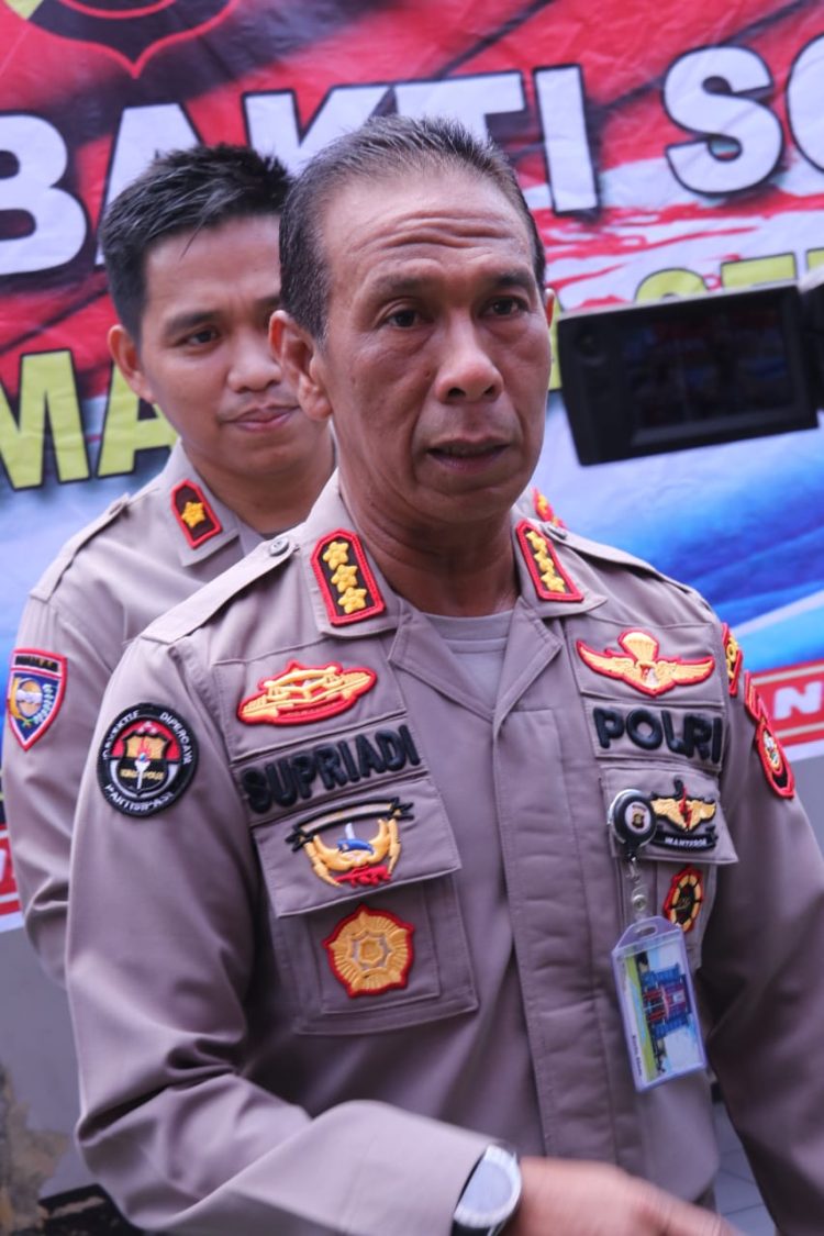 Kabid Humas Polda Sumsel Kombes Pol Drs Supriadi MM