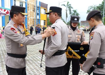 Polres Pangkalpinang dikukuhkan menjadi Kepolisian Resort Kota (Polresta) Pangkalpinang oleh Kapolda Kep. Bangka Belitung IRJEN Pol. Drs. Yan Sultra I S.H,