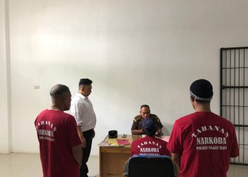 Satres Narkoba, melimpahkan berkas perkara DPO bandar narkoba Nurdin M.Top ke Kejari Kabupaten setempat