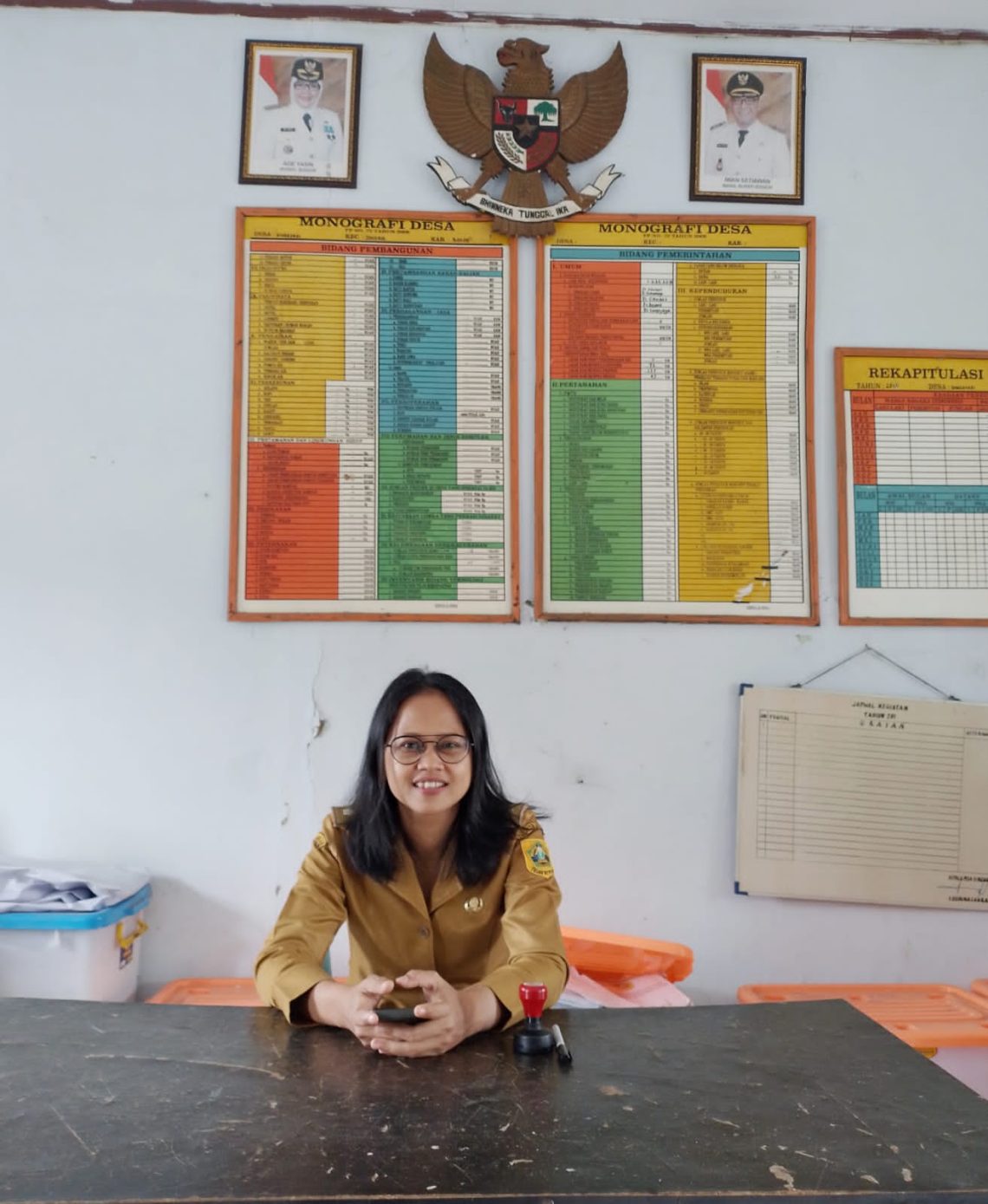 Eis Sujana Kepala Desa Singasari, Jonggol, Kabupaten Bogor