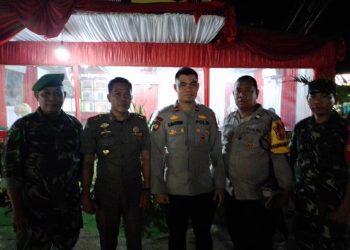 Polsek Jonggol bersama Polres Bogor mendirikan Pos Pengamanan di Tugu Tegar Beriman yang berada di simpang tiga Kecamatan Jonggol