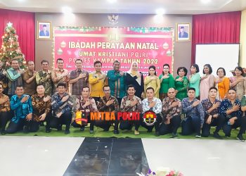 Polres Kampar gelar acara Ibadah Perayaan Natal Umat Kristiani Polri Polres Kampar Tahun 2022