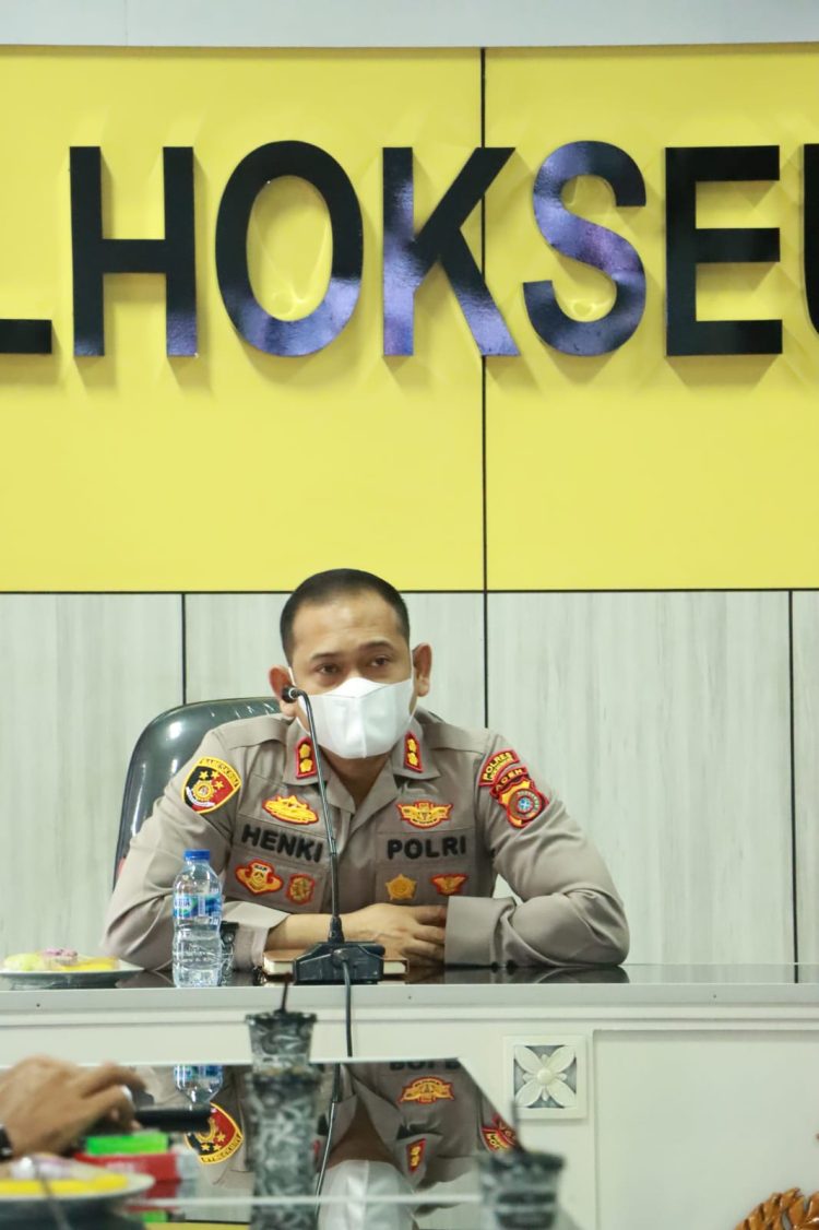Kapolres Lhokseumawe AKBP Henki Ismanto
