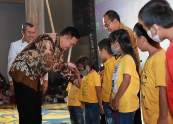 Kapolda Riau Irjen Pol Mohammad Iqbal menghadiri Perayaan Natal Agung Oikoumene BKGR, ASN Provinsi Riau dan TNI, Polri