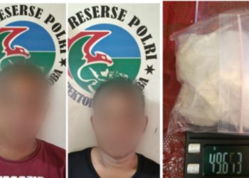 Sat Res Narkoba Polres Wajo Berhasil Menangkap 2 Bandara Narkoba, Beserta Barang Bukti 1 Bal Kristal Diduga Narkoba jenis Sabu