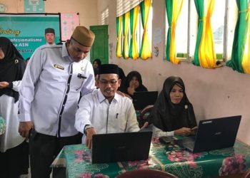 Sebanyak 1274 Aparatur Sipil Negara (ASN) Kementerian Agama Kabupaten Aceh Utara serentak mengikuti Survey Computer Assisted Tes (CAT) Indeks Profesionalisme dan Moderasi Beragama (IPMB)