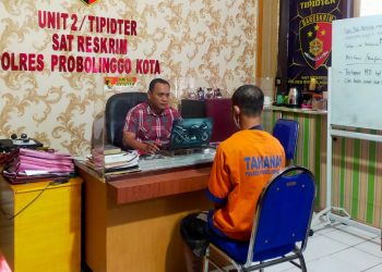 NEP (34 tahun) warga Kel. Tisnonegaran Kota Probolinggo ditangkap polisi karena telah mencabuli IA (14 tahun), pelajar SMP di Kota Probolinggo sebanyak 3 (tiga) kali
