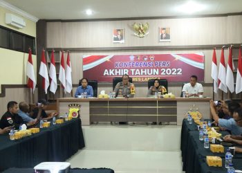 Polres Langsa melaksanakan siaran pers tentang pengungkapan kasus yang berhasil ditangani di wilayah Hukum Polres Langsa
