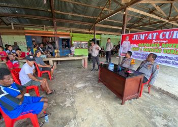 Polres Boven Digoel adakan Jumat Curhat langsung dengan Bapak Kapolres dalam wujudkan situasi Kamtibmas Kondusif