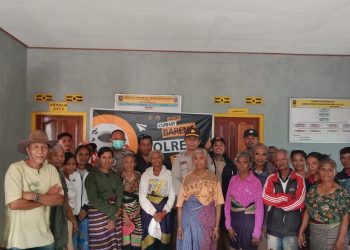Kegiatan Ngopi Curhat Bareng Polisi Mendengar (NGECHAT) oleh Kepolisian Sektor (Polsek) Insana, Polres TTU