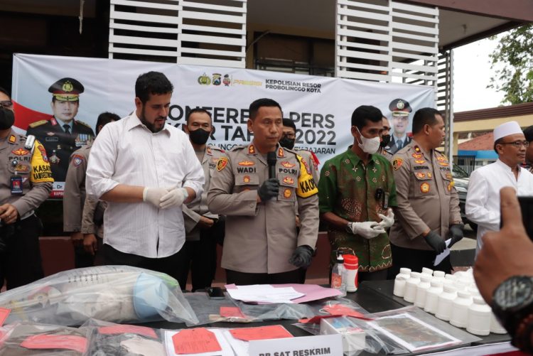 Polres Probolinggo Kota, gelar rilis akhir tahun terkait situasi keamanan dan ketertiban masyarakat atau Kamtibmas, serta capaian sepanjang 2022