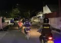 Sat Samapta Polresta Manado melaksanakan rutinitas kegiatan Patroli bermotor pada sejumlah tempat keramaian di wilayah Kota Manado
