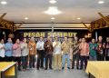 Pj Wali Kota Sabang, Reza Fahlevi menghadiri acara malam pisah sambut Kepala Kepolisian Resort Sabang AKBP Muhammadun kepada AKBP Erwan