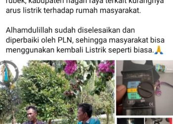 Akun Facebook dengan nama Fitrany Farhas dan banyak Netizen mengadu berbagai hal kepada sang PJ Bupati Nagan Raya