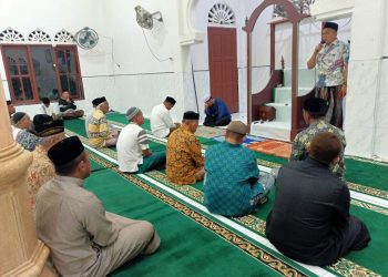 Jum'at (13/01/23) subuh berjamaah digelar di mesjid Nurul Huda Gampong Krueng Ceuko kecamatan Seunagan Kabupaten Nagan Raya