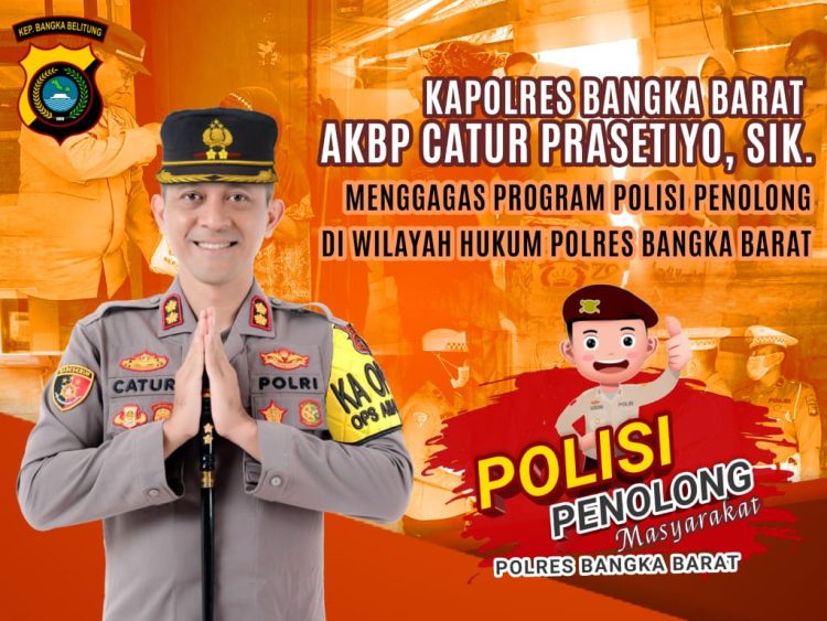 Kapolres Bangka Barat AKBP Catur Prasetiyo SIK