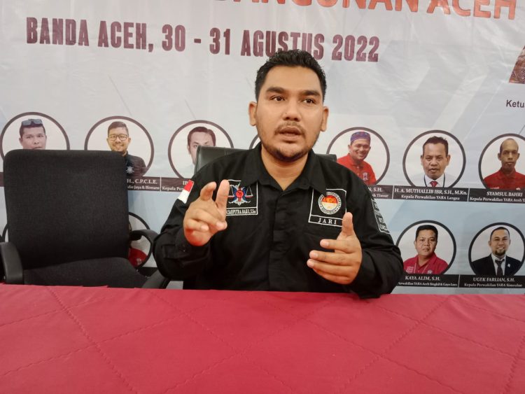 Ketua Yayasan Advokasi Rakyat Aceh (YARA) Perwakilan Kota Subulussalam, Edi Sahputra Bako
