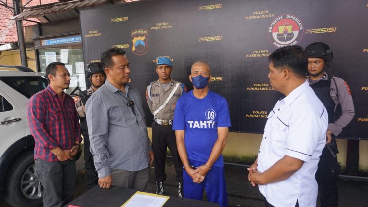 Polsek Bobotsari Polres Purbalingga mengamankan seorang residivis kasus pencurian