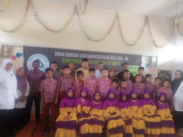 Dewan Kesenian Aceh (DKA) Kabupaten Nagan Raya melakukan Gerakan Pengembangbiakan Seni melalui "Syeh Tamong Sikula"