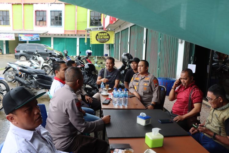Polres Bangka menggelar kegiatan Jumat Curhat, Jumat (20/1/2023) pagi