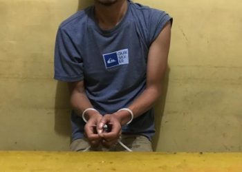Seorang laki-laki dewasa pengedar diduga narkotika jenis sabu-sabu oleh personil Unit I Sat Res Narkoba Polres Simalungun, di Lapangan Bola Sei Langge, Kecamatan Bandar Masilam, Kabupaten Simalungun