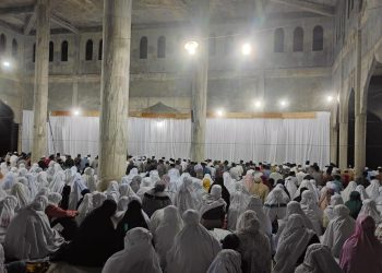 Persatuan organisasi dalam kecamatan Paya Bakong mengadakan acara maulid akbar 1444 H