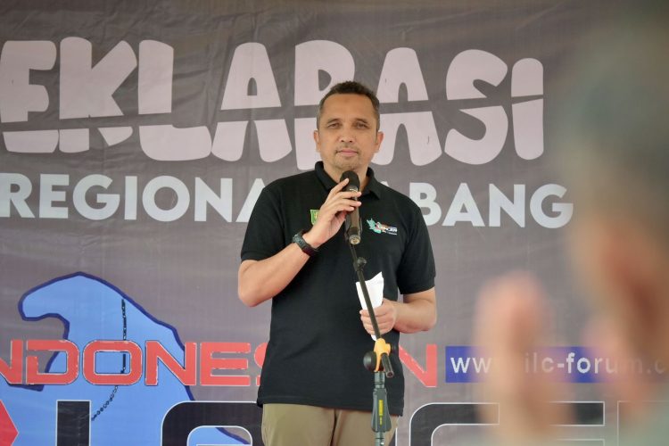 Pj Wali Kota Sabang Reza Fahlevi resmi mendeklasarikan terbentuknya Indonesia Lancer Community (ILC) Regional Sabang