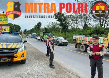 Polres Ogan Ilir sat Samapta dan sat lantas Polres Ogan ilir melaksanakan giat pengaturan lalu lintas Wilayah Hukum Ogan Ilir