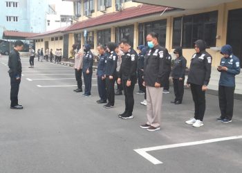 Bid Humas Polda Sumatera Selatan (Sumsel) setiap hari kerja melaksanakan Apel Pagi yang merupakan bagian penting sebelum pelaksanaan tugas dan kewajiban